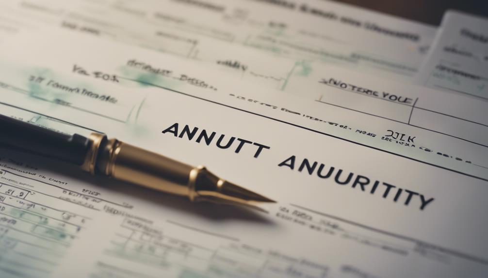 annuity options for retirement