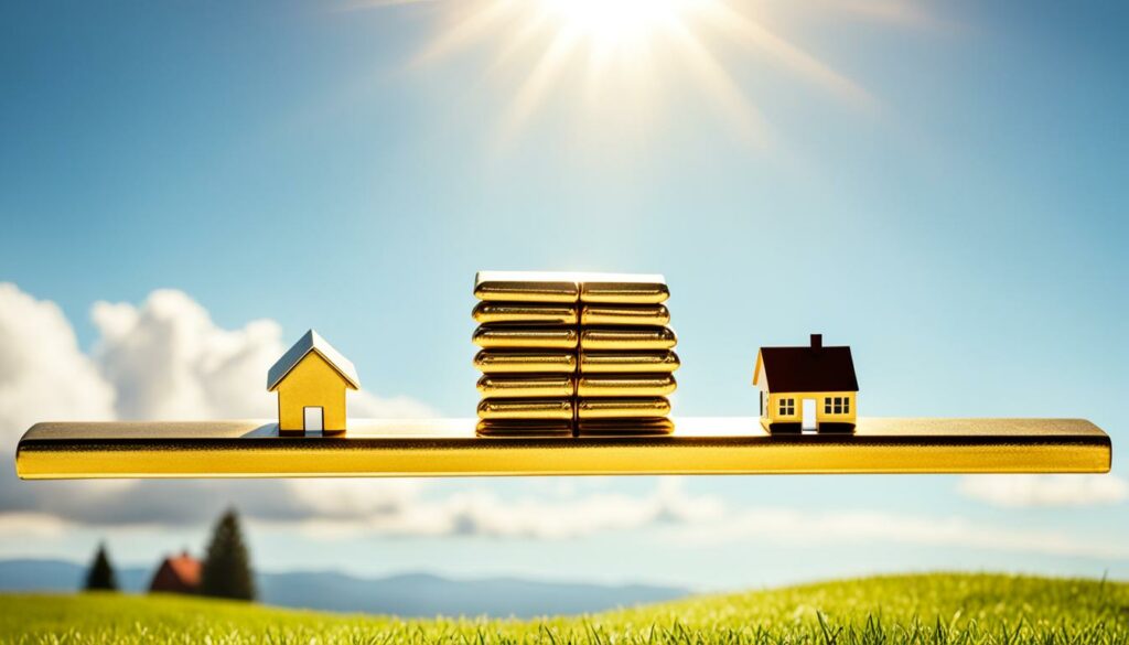 gold and real estate as inflation hedge