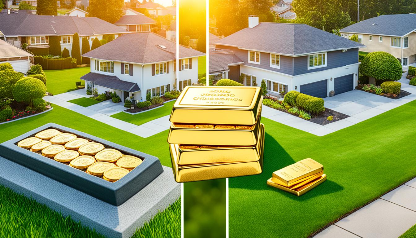 gold investment vs real estate