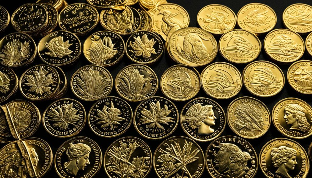 gold-plated quarters
