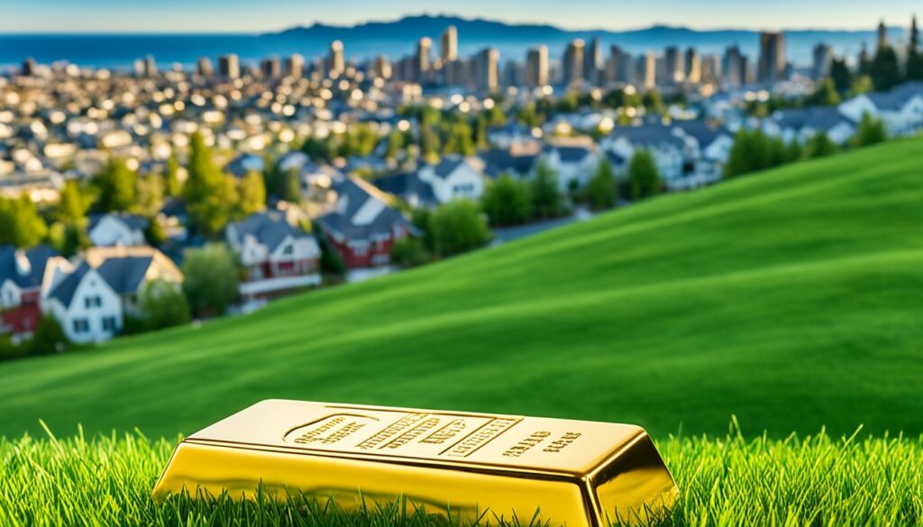 land vs gold
