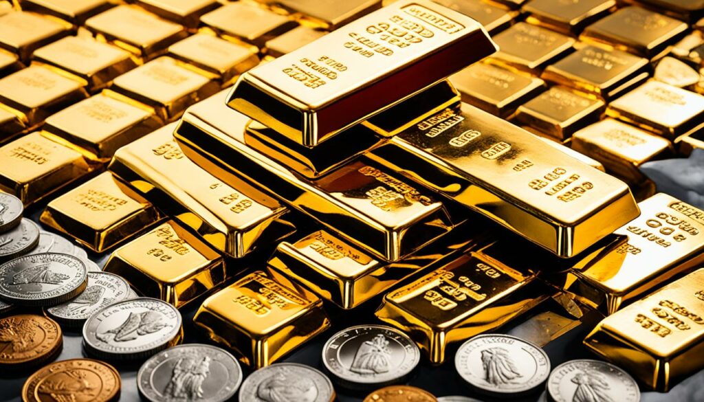 physical gold and silver