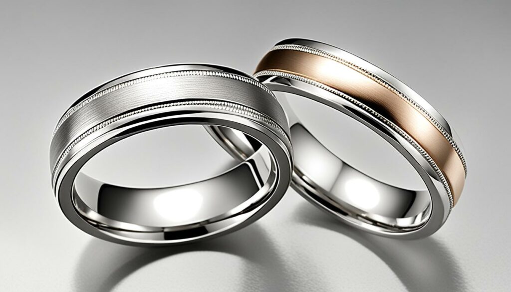 platinum and palladium rings