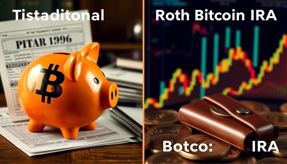 traditional vs roth bitcoin iras