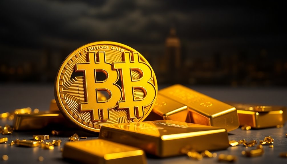 bitcoin and gold forecasts