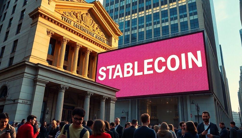 stablecoins challenge bank authority