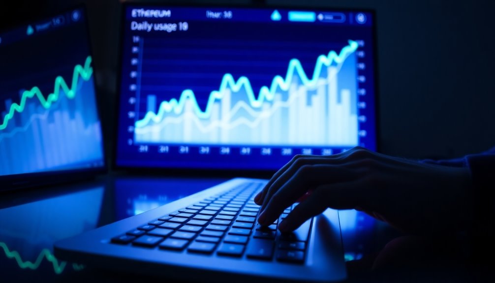 ethereum daily usage milestone