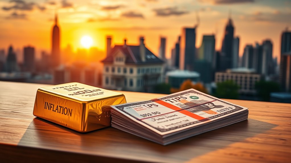 Inflation Hedge Showdown: Gold vs. Real Estate vs. TIPS 4 asset performance during inflation