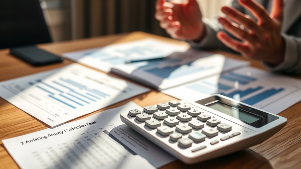 fees influence annuity choices