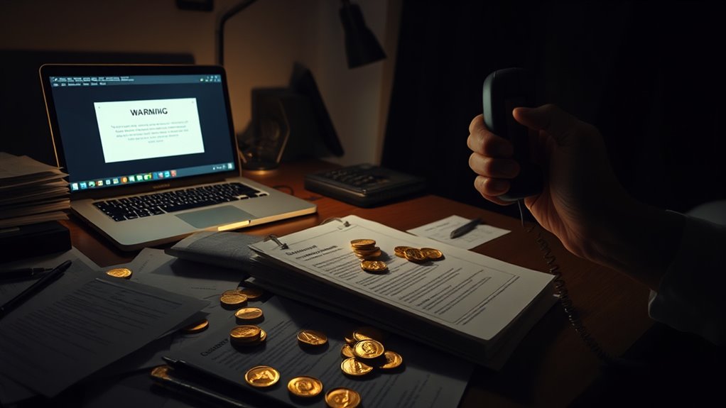 fraud tactics targeting gold investors