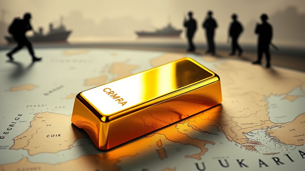 geopolitical crises boost gold