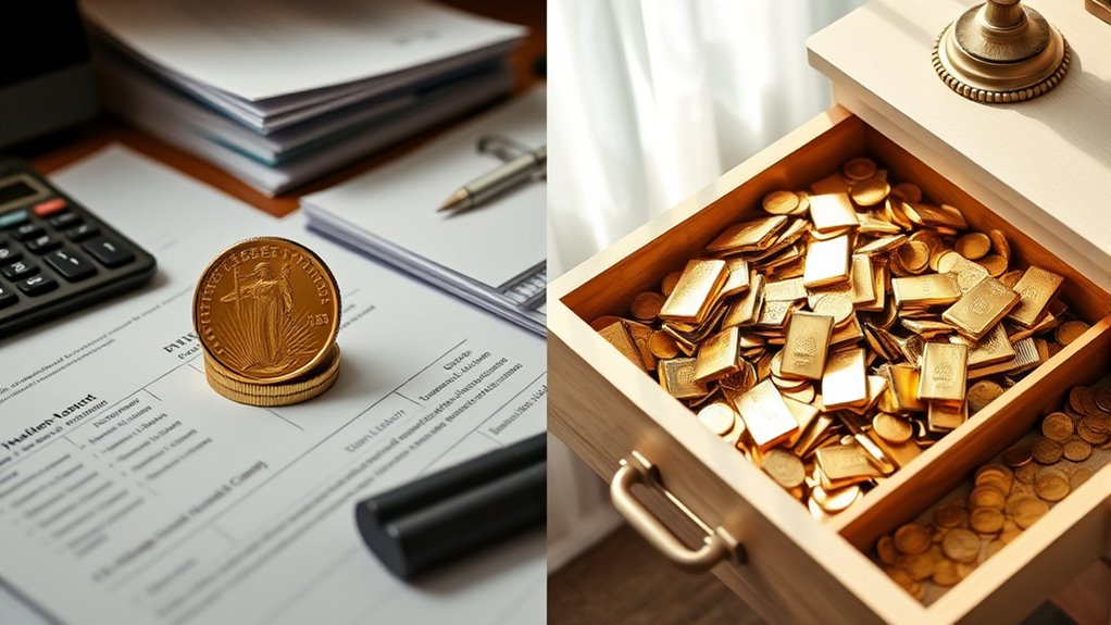 gold investment cost comparison