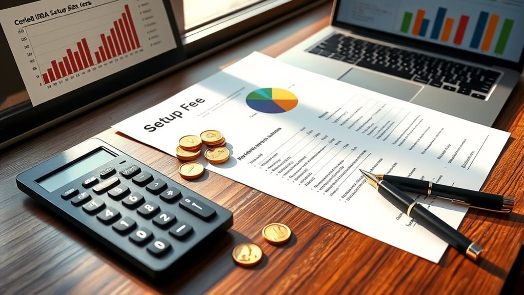 gold ira setup costs