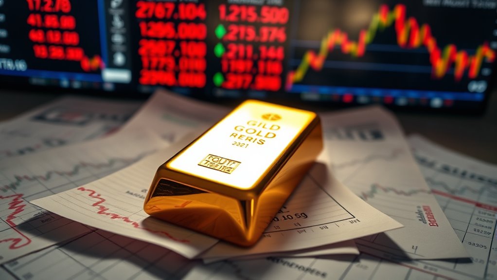 gold reduces portfolio risk