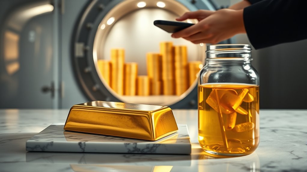 gold storage accessibility and liquidity