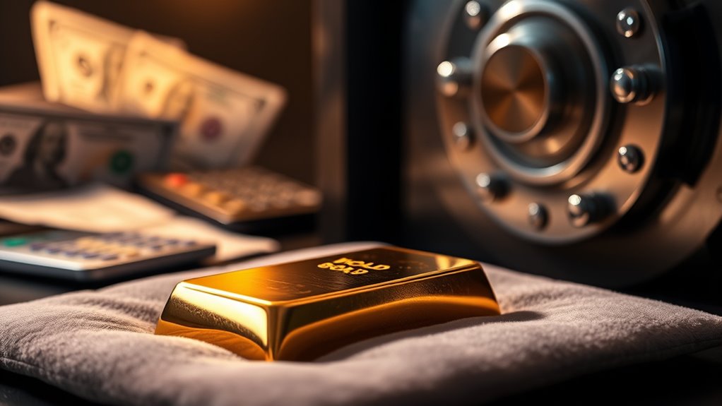 gold storage cost factors