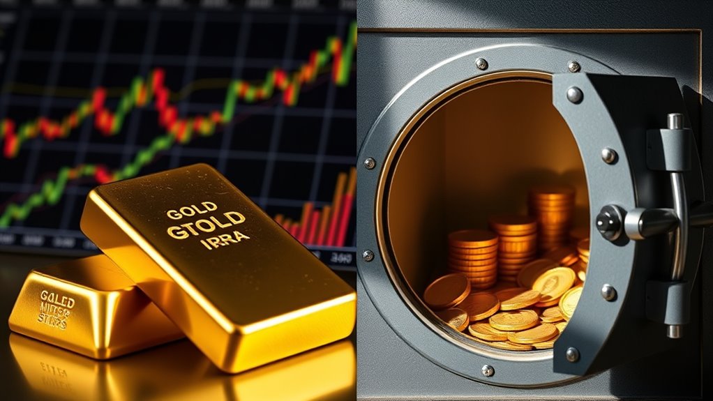 tax differences in gold investments