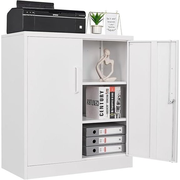 adjustable shelving storage cabinet