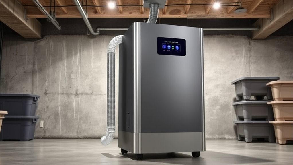 basement dehumidifier selection tips