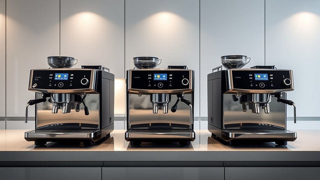 espresso machine features and maintenance