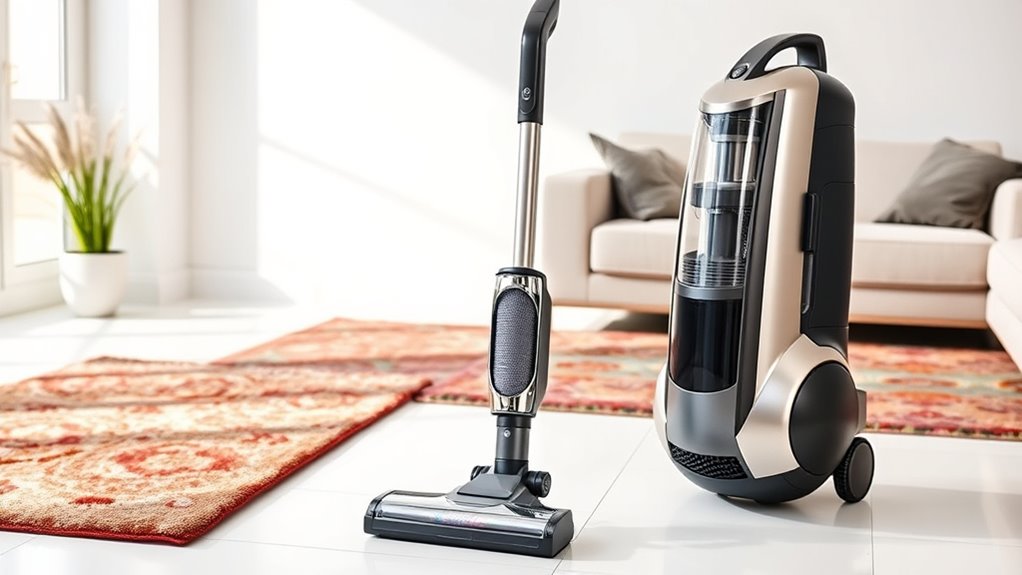 filtration capacity suction ease