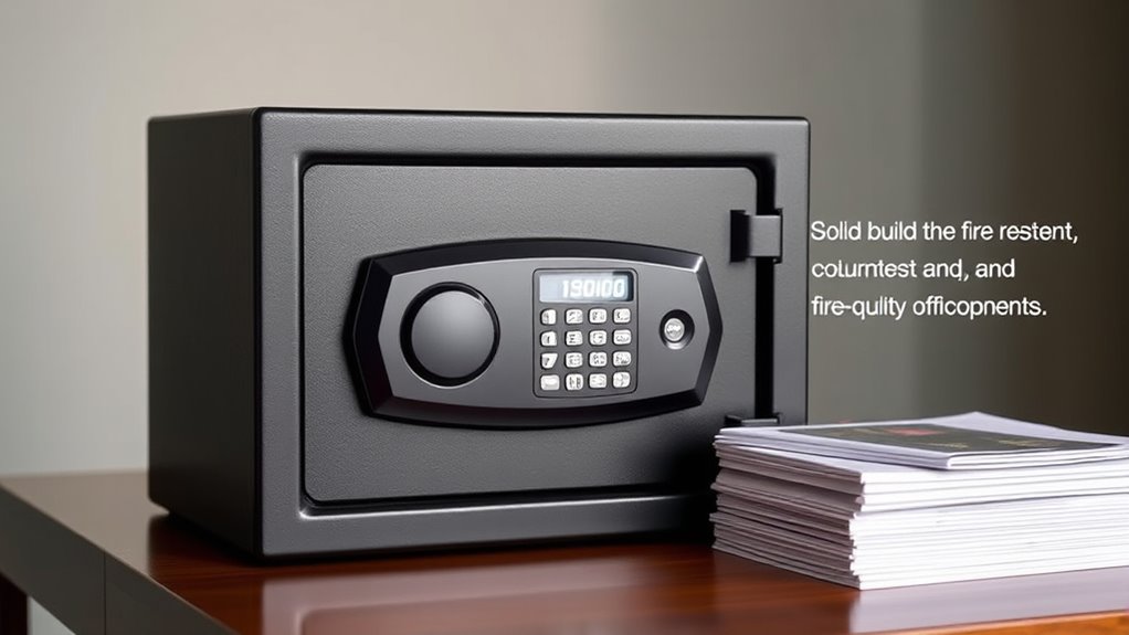 fireproof safety features assessment