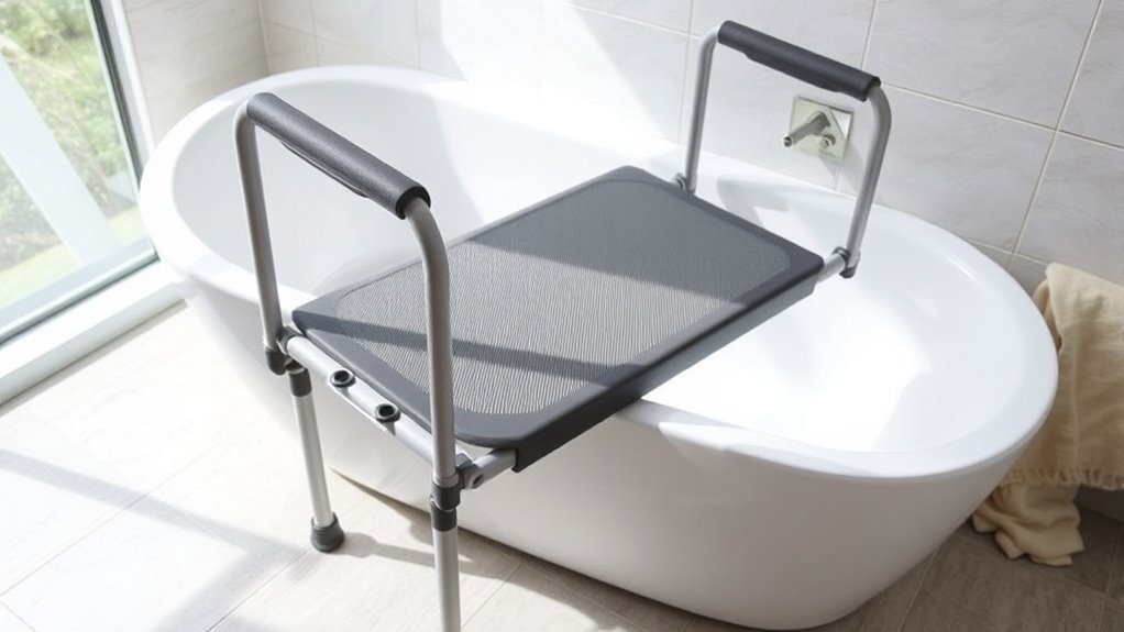 heavy duty bathtub transfer bench