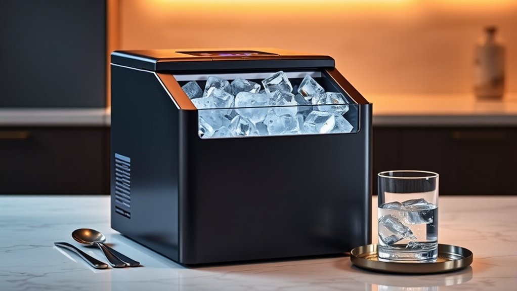 ice maker capacity and features