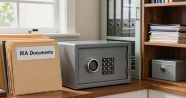 ira paperwork secure storage