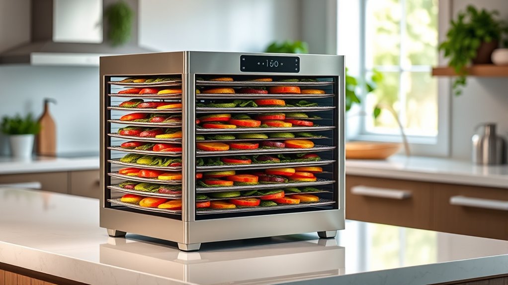 7 Best Food Dehydrator Stainless Steel Large for 2026 3 large stainless steel dehydrator considerations