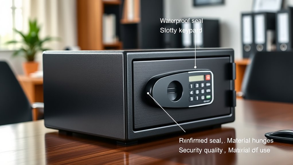 15 Best Fireproof Document Safe Boxes Waterproof for 2026 2 safe material and features