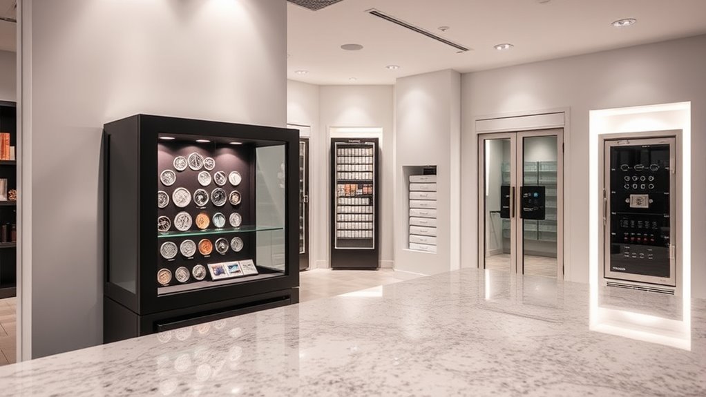 secure durable accessible display