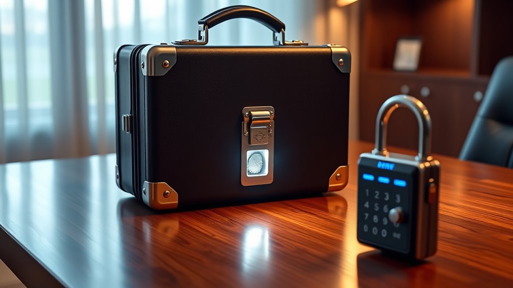 secure durable portable briefcase