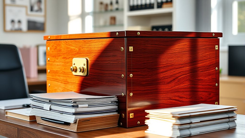 secure fire resistant storage