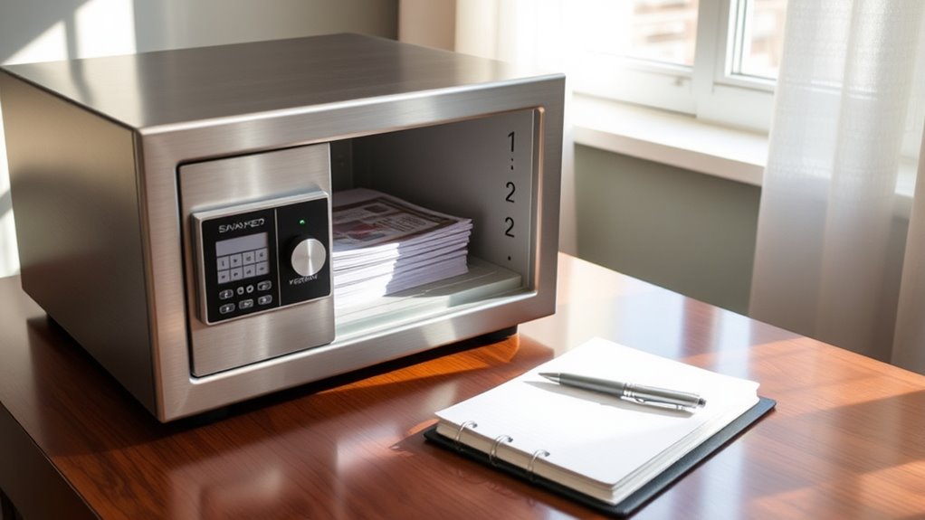 secure fireproof record storage