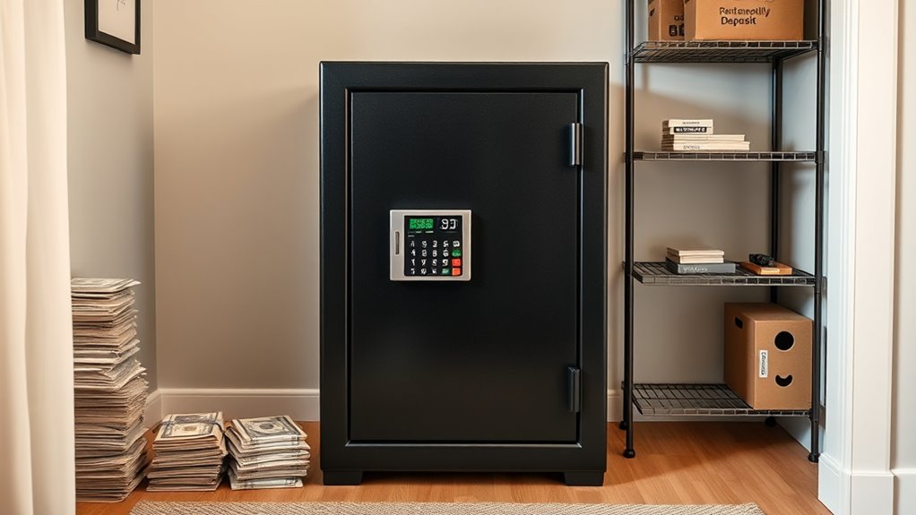 secure large capacity storage