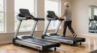 senior friendly low step treadmills