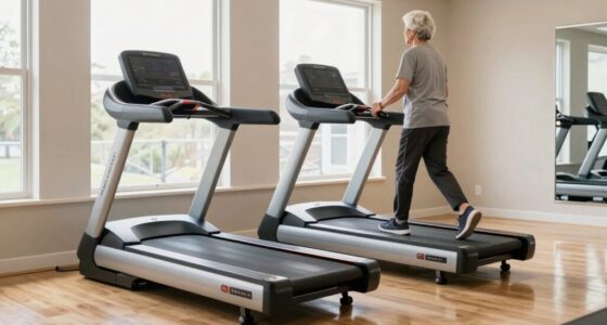 senior friendly low step treadmills