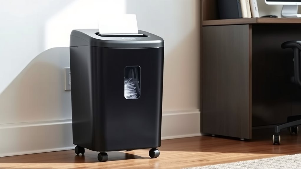 shredder features for convenience