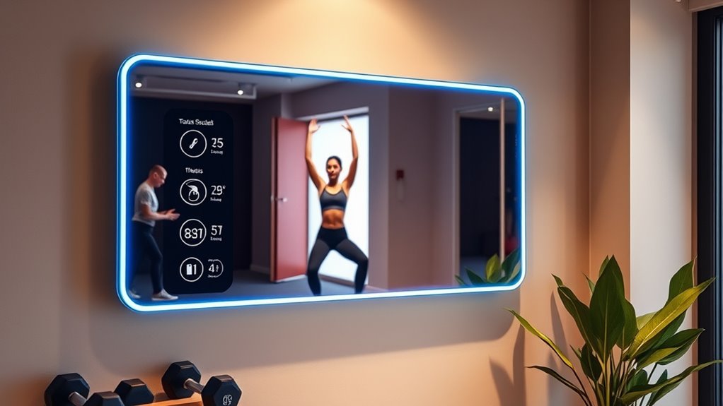 15 Best Smart Mirror Fitness Systems for Home in 2026 3 space display integration convenience