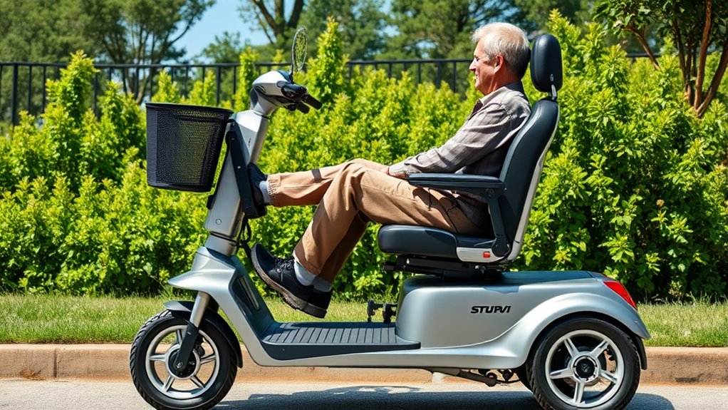 tall adult scooter comfort
