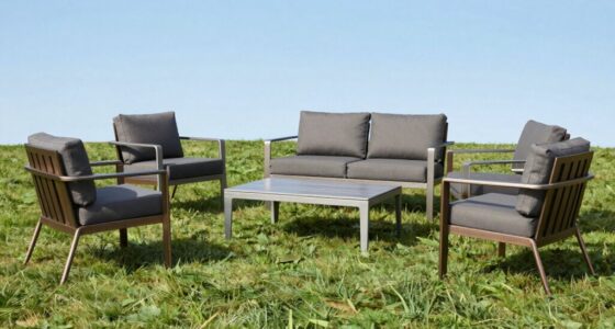 top aluminum patio furniture