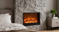 top bedroom electric fireplace options