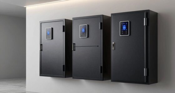 top biometric wall safes