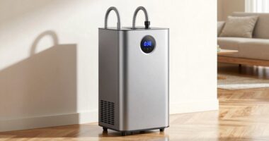 top dual hose portable ac