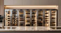 top dual zone wine fridges