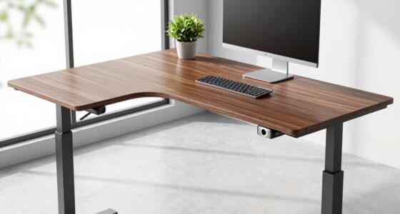 top electric l shaped desks