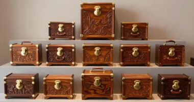 top family record storage chests