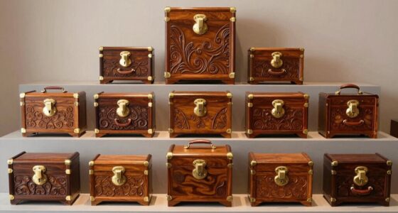 top family record storage chests