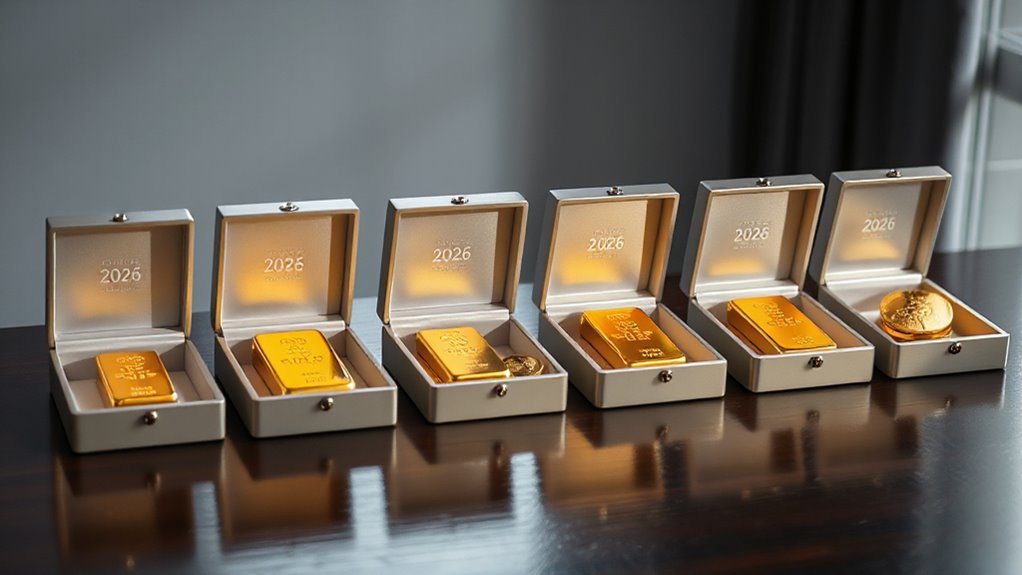 top gold storage boxes